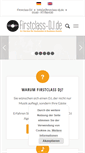 Mobile Screenshot of firstclass-dj.de